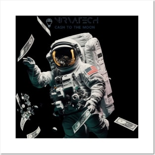SpaceCash Astronaut Posters and Art